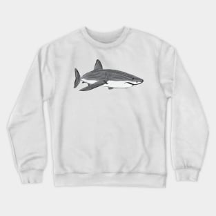 Artwork of a Great White Shark I Crewneck Sweatshirt